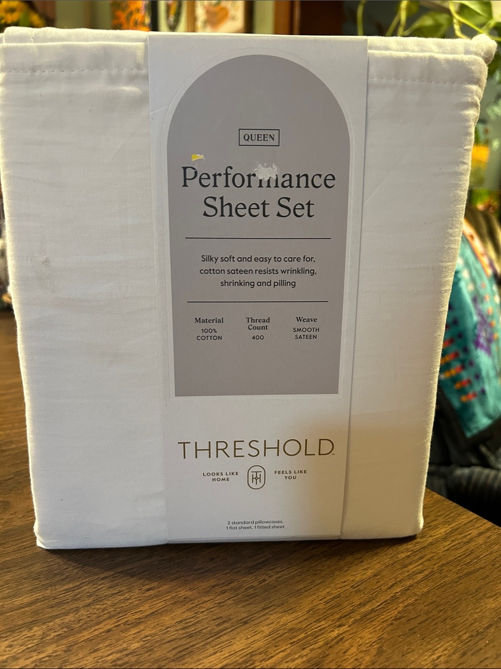 Threshold White Performance Sheet Set - Queen
